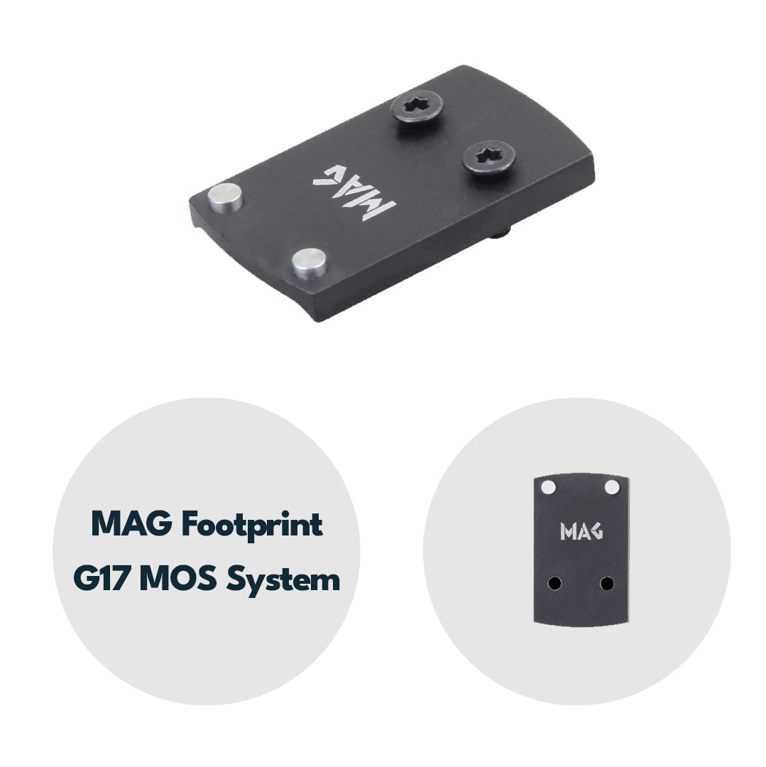 Vector Optics SCRDM-09 Glock Montage für Reflexvisiere mit MAG (SHIELD) Footprint