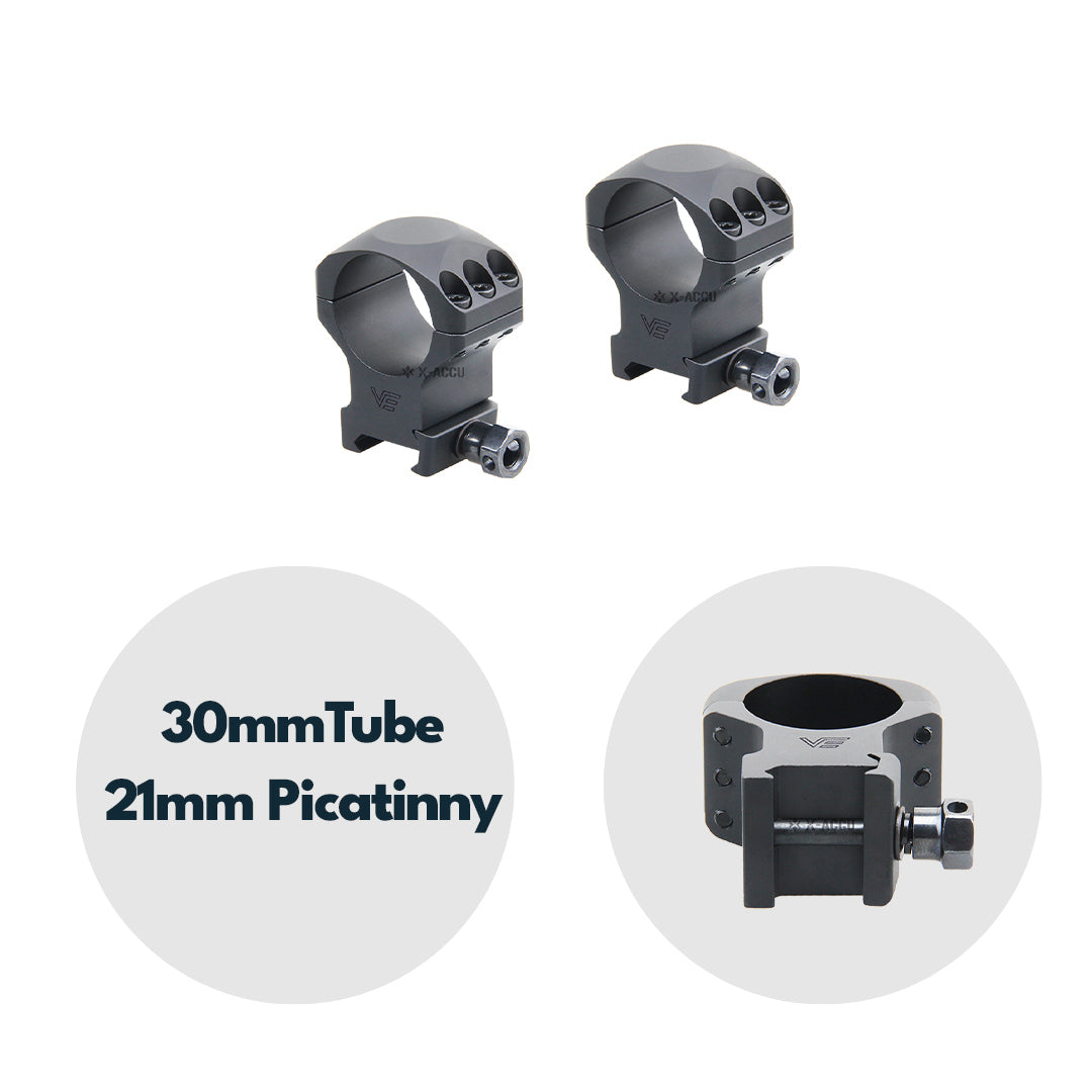 Vector Optics XASR-3002 X-Accu Montage für 30mm Tubus, 21mm Picatinny, h= 32mm