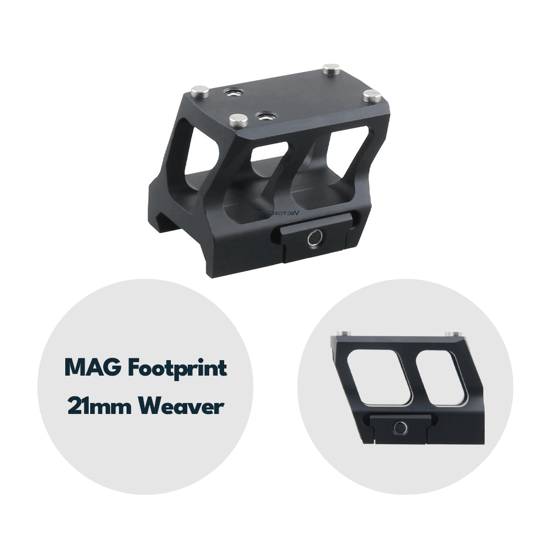 Vector Optics SCRA-73 Montage mit MAG (SHIELD) Footprint, 21mm Picatinny, h=28mm