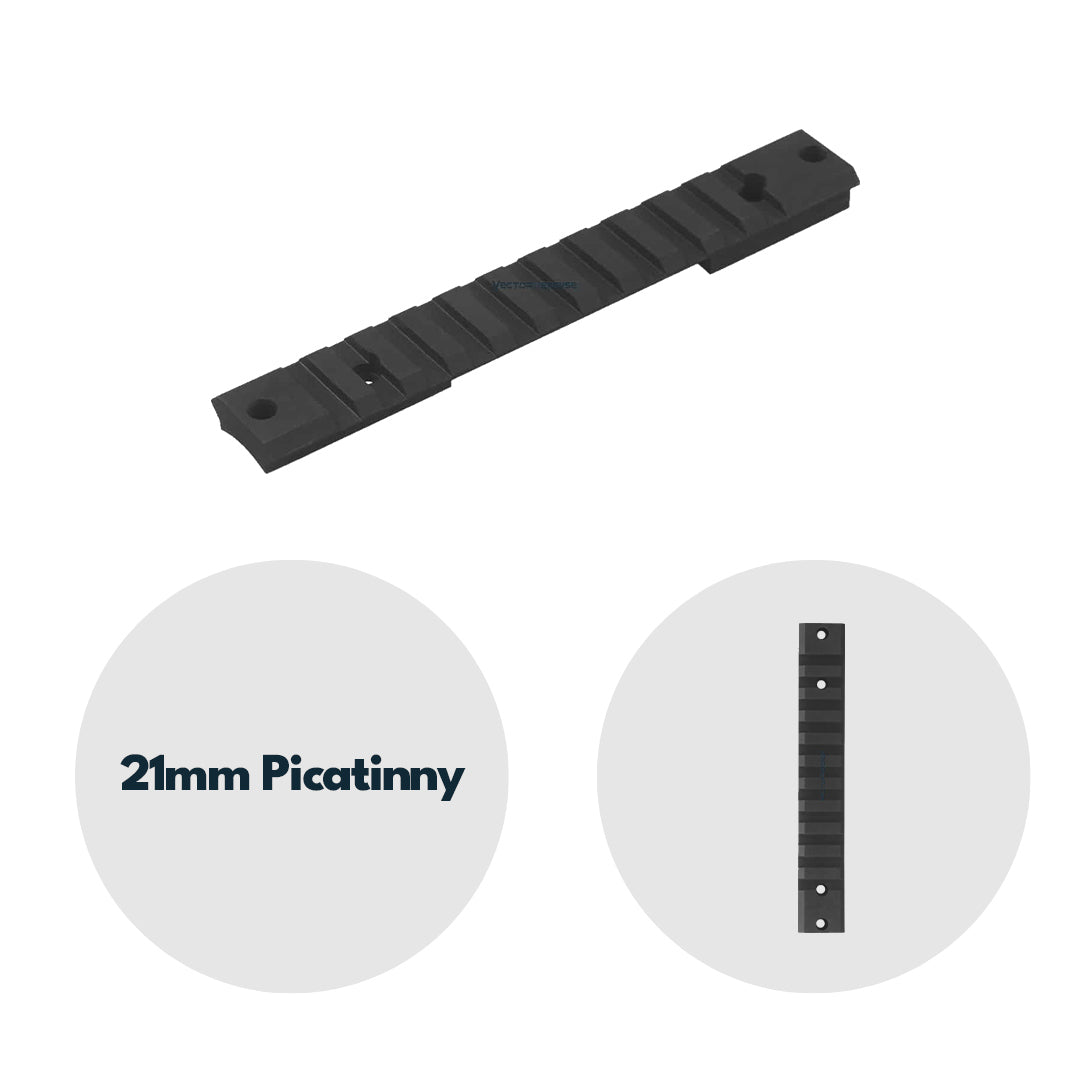 Vector Optics SCRA-65 138mm 20MOA Stahl Picatinny Schiene für Remmington 700 short Action