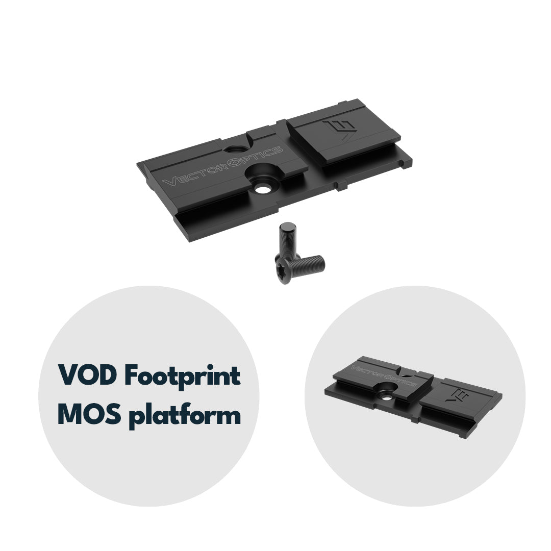 Vector Optics SCFRM-12 Glock MOS Adapter für VOD (Aimpoint) Footprint
