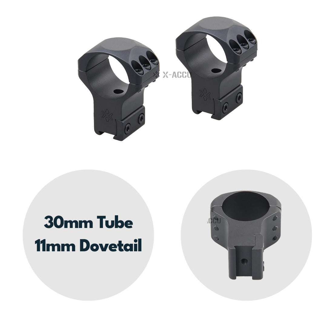 Vector Optics XASR-3006 X-Accu Montage für 30mm Tubus 11mm Dovetail, h= 38mm
