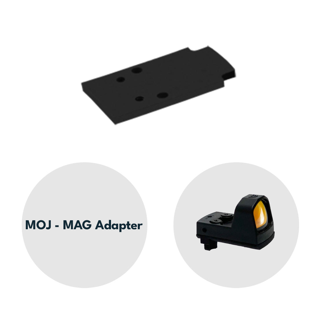 Vector Optics VMPM-04 VeWar MOJ (RMR) zu MAG (RMSc) Footprint Adapter aus Polymer