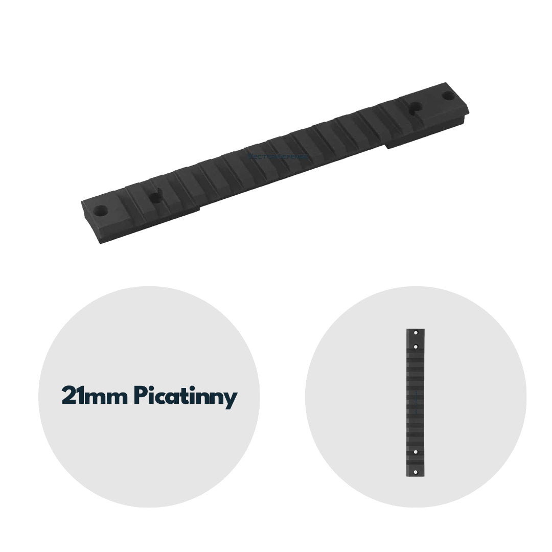 Vector Optics SCRA-62 159mm Stahl Picatinny Schiene für Remington 700 long Action