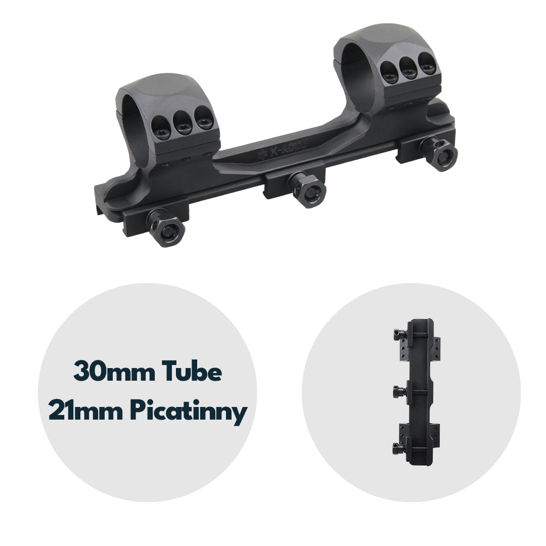 Vector Optics XASR-3010 X-Accu Blockmontage für 30mm Tubus, 21mm Picatinny, h= 32mm
