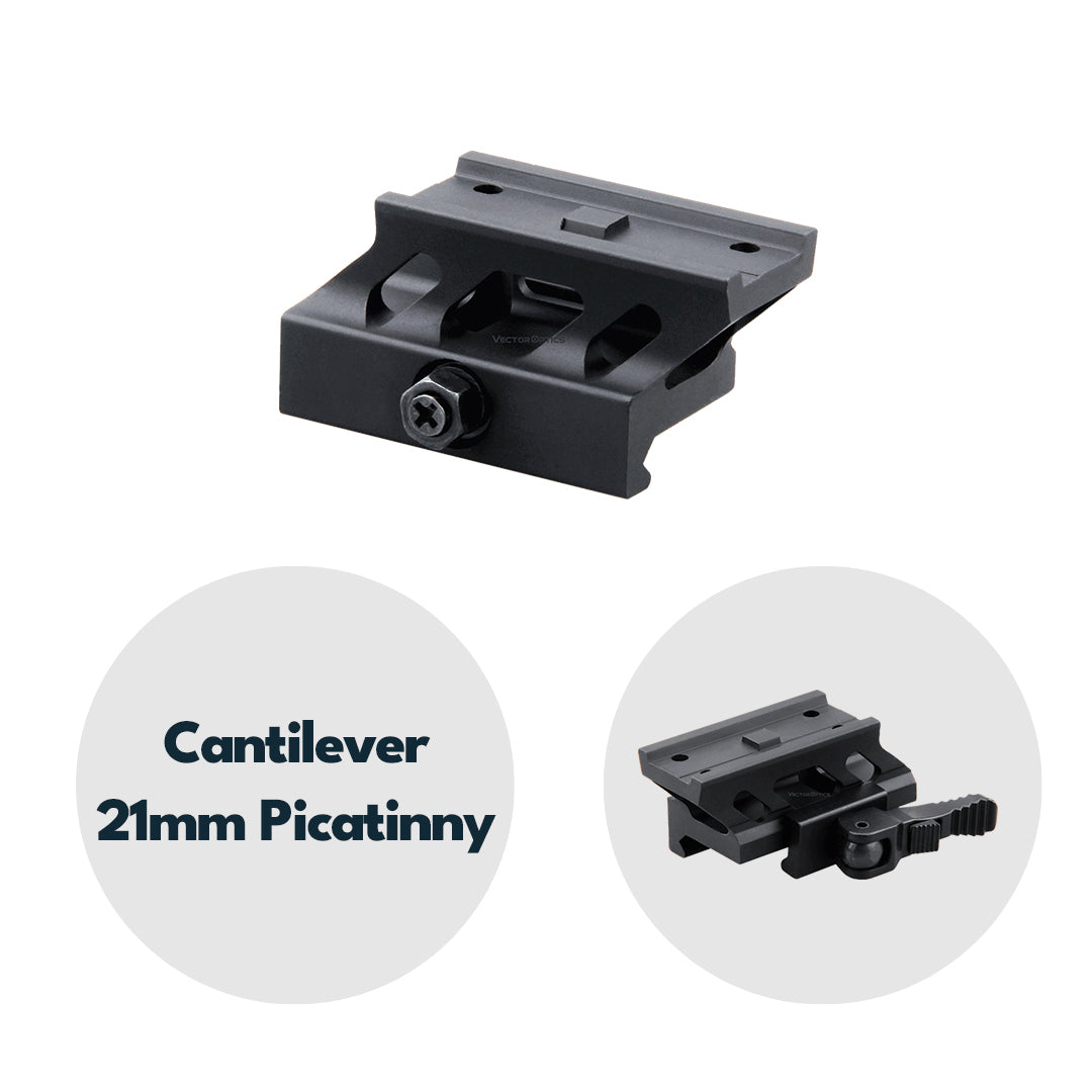 Vector Optics MAV-QD10 Schnellmontage für Aimpoint Micro Footprint, 21mm Picatinny, h=20,5mm