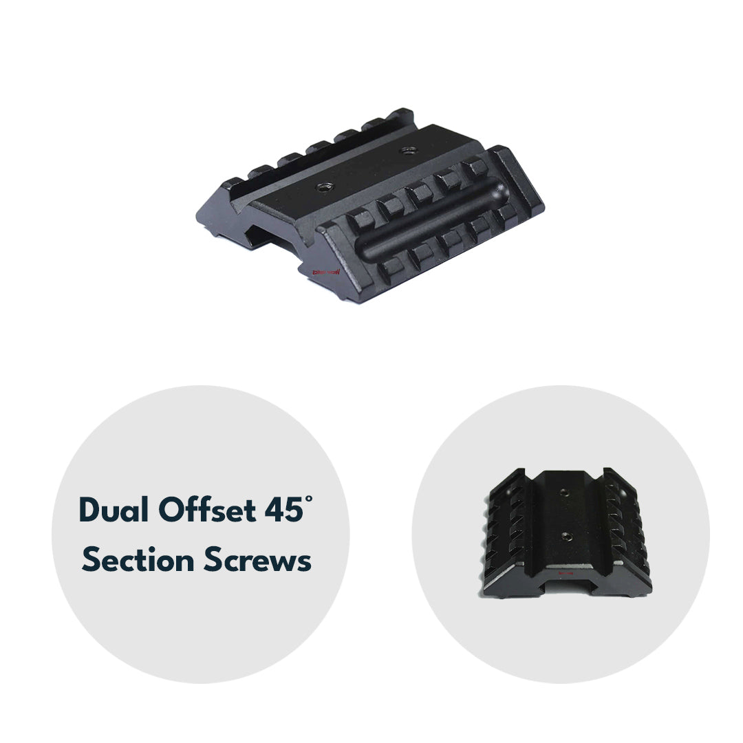 Vector Optics SCRA-51 45° Doppel- 21mm Picatinny Montage