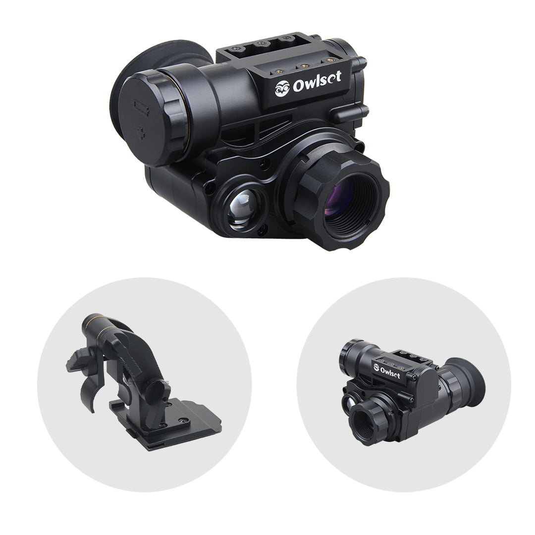 Vector Optics OWNV-10 Monocular Nachtsichtgerät mit Möglichkeit zur Helmmontage