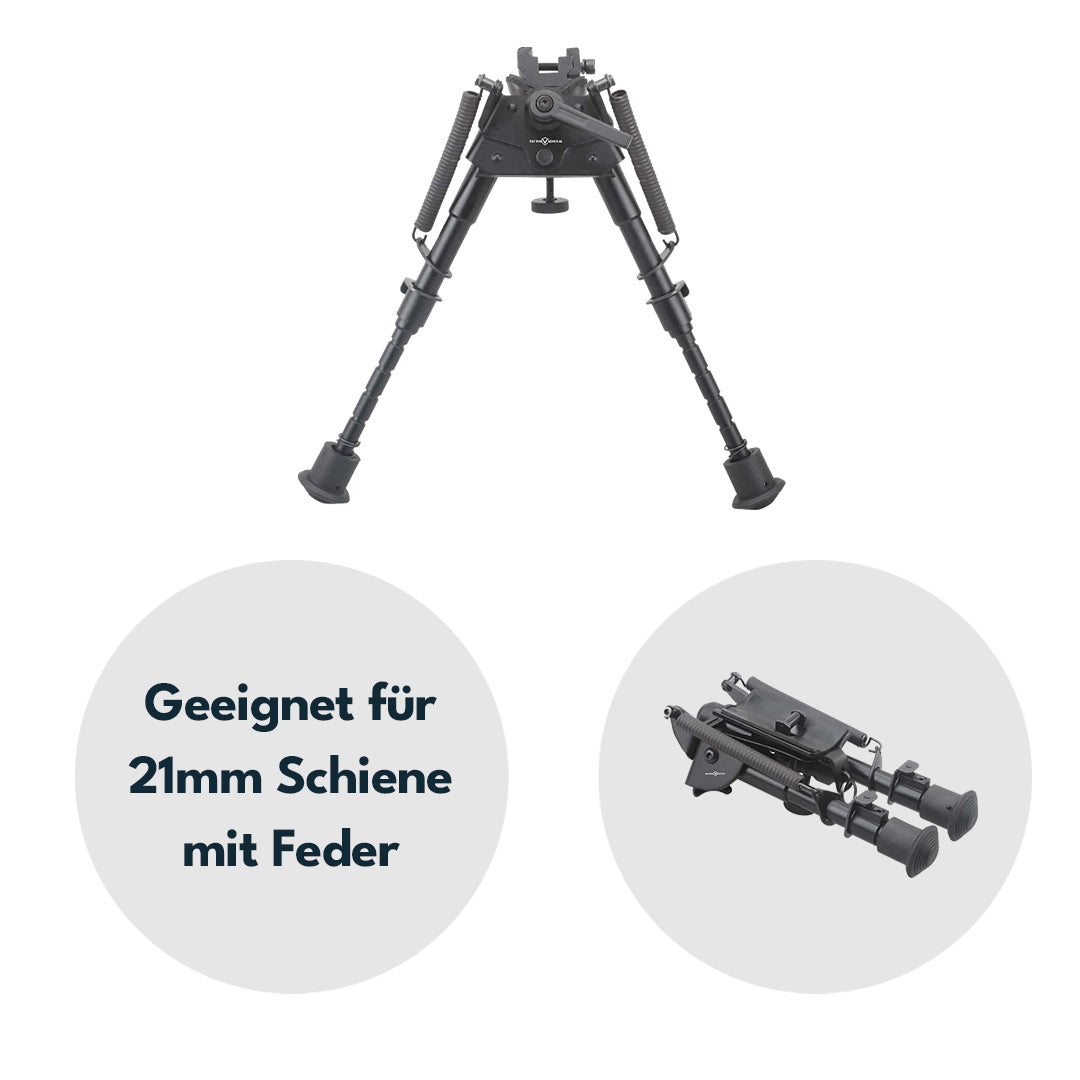 Vector Optics Rokstad Swivel Bipod made of aluminum in various heights