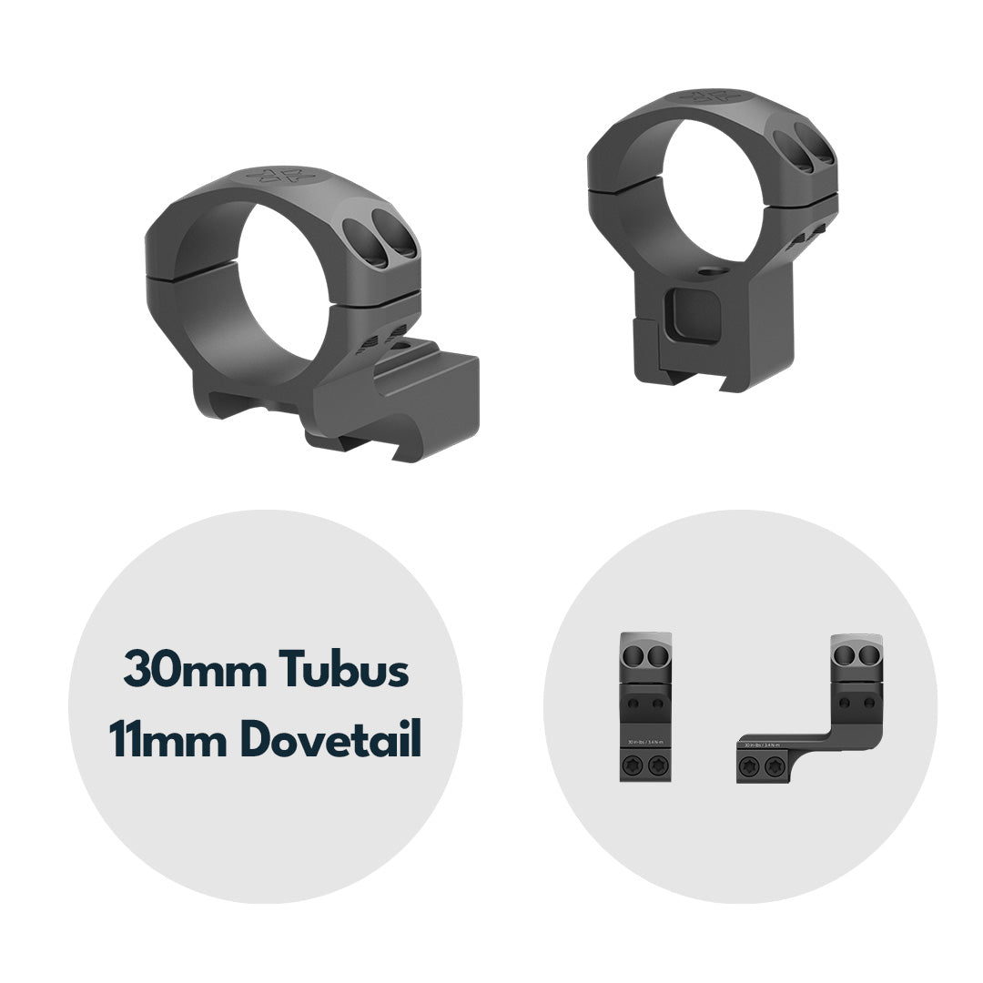 Vector Optics Cantilever Montageringe 30mm (h=32mm)