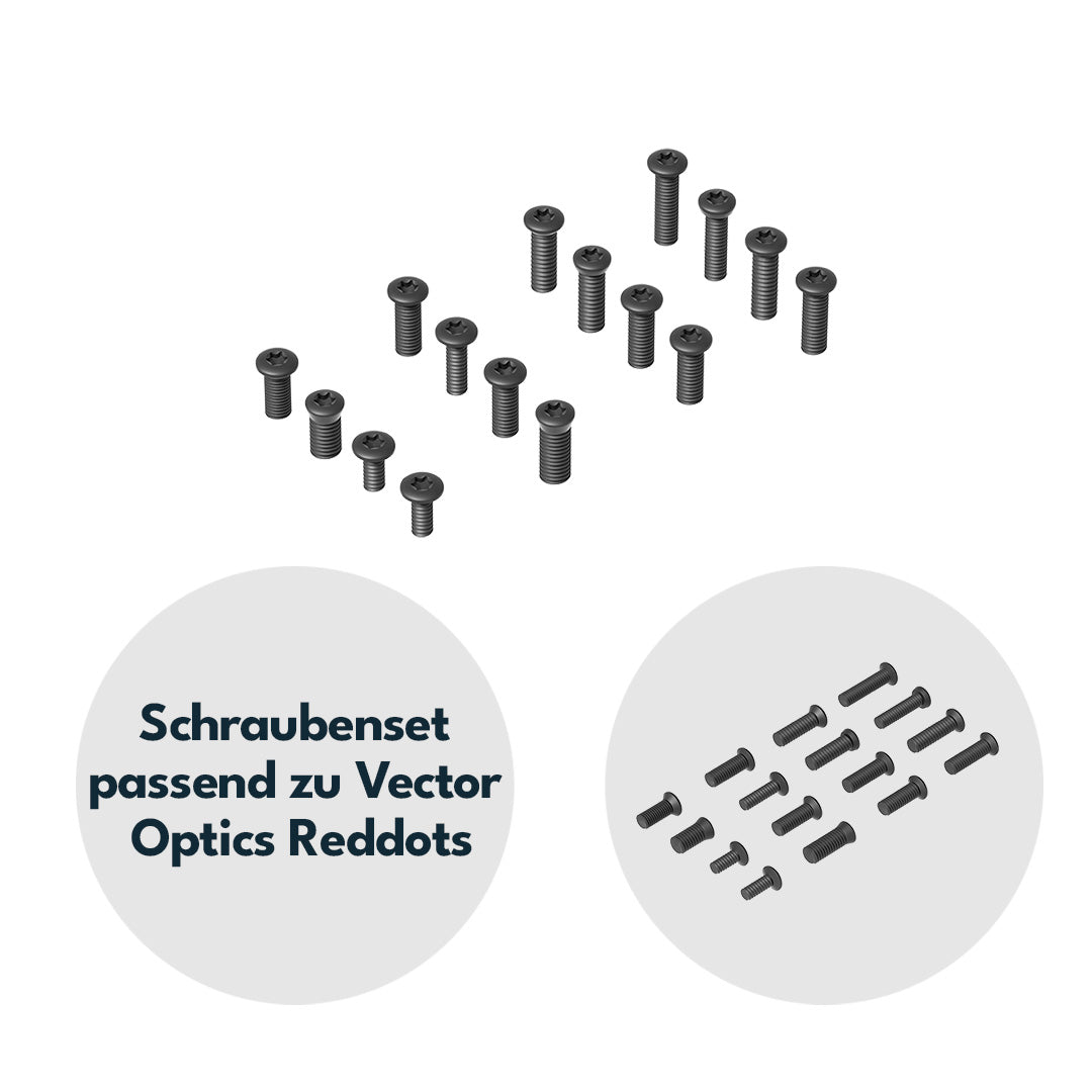 Vector Optics SCTK-07 screw set for reflex sights
