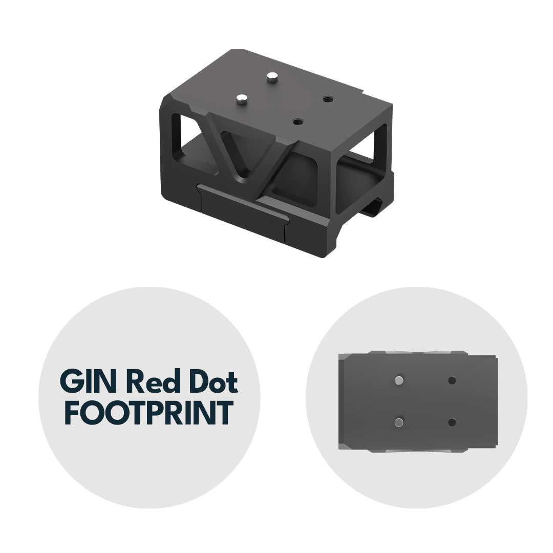 Vector Optics SCFRM-24 GIN Footprint Riser Montage