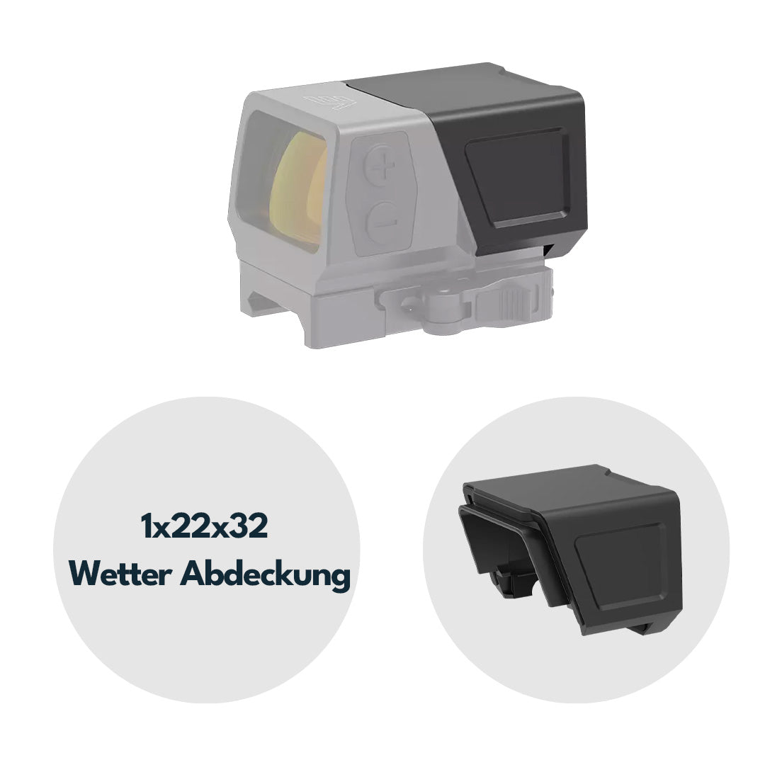 Vector Optics SCFRC-01 Allwetter-Schutzkappe für Frenzy SCRD-SM44 und SCRD-65