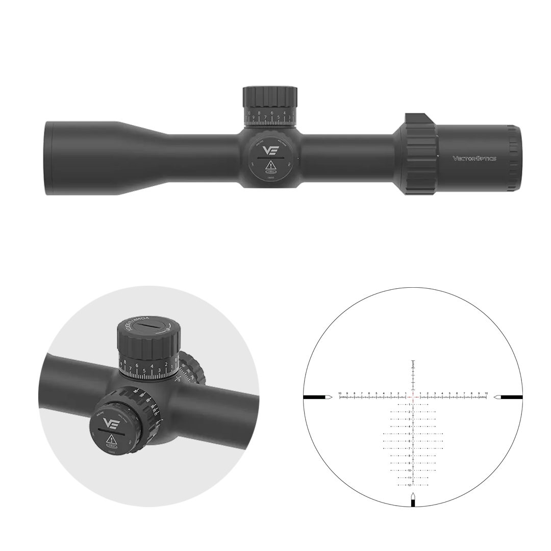 Vector Optics SCFF-80 Tauron 4-16x44 HD MOA FFP