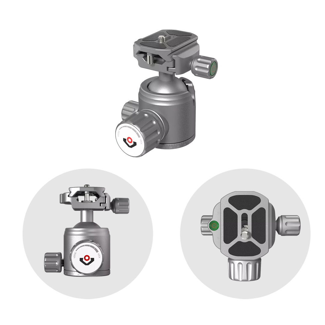 Vector Optics RSRH-01 38mm Kugelkopf für Stativ RSCF-T01