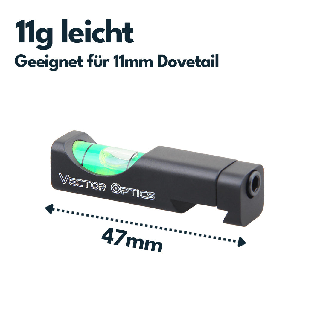Vector Optics SCACD-21 Wasserwaage zur Montage an 11mm Dovetail