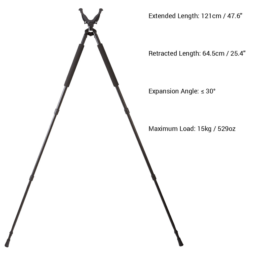 Vector Optics RSGR-05 Rokstad 65-120cm bipod for rifle rest