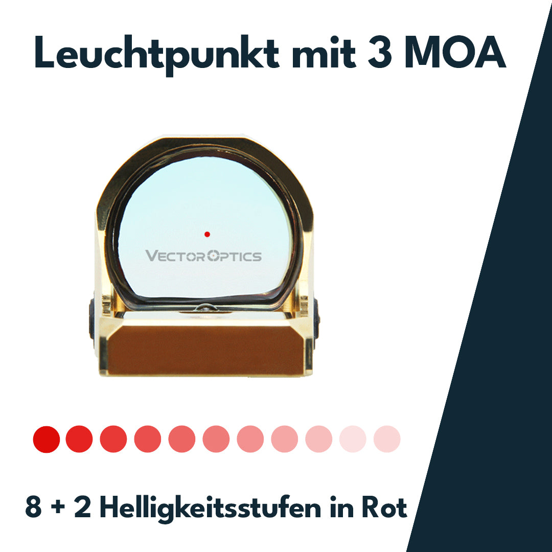 Vector Optics SCRD-57 Frenzy-X 1x22x26 AUT Golden