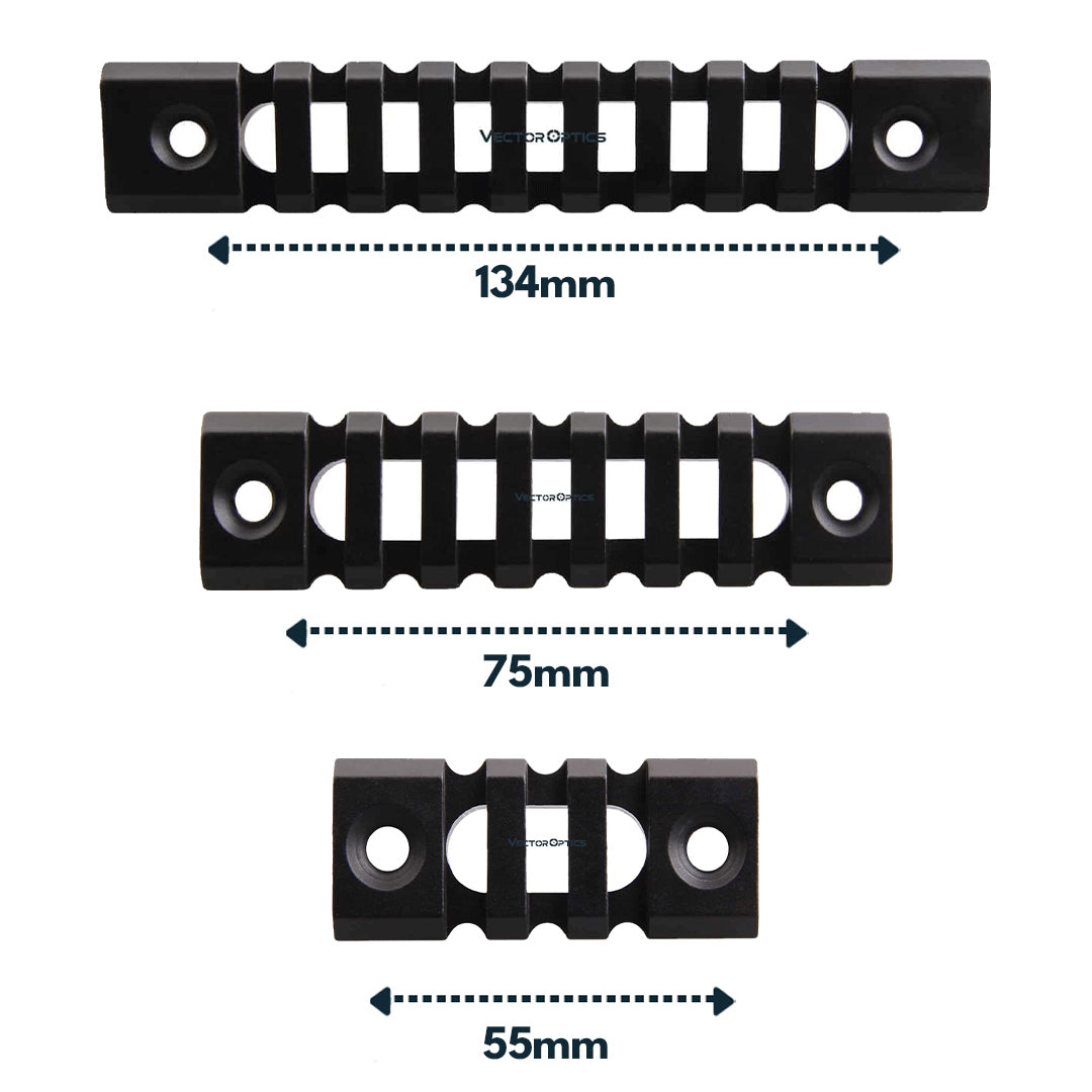 Vector Optics 21mm KeyMod Schiene Länge wählbar