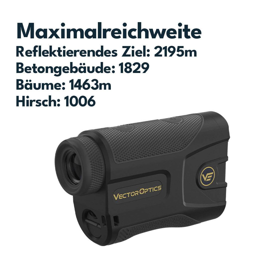 Vector Optics SCRF-S24 Paragon 7x25 GenIII Digital Balistic BDC Rangefinder