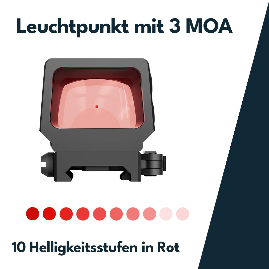 Vector Optics SCRD-SM44 Frenzy Plus F3 1x22x32 Red Dot Sight Solar Power