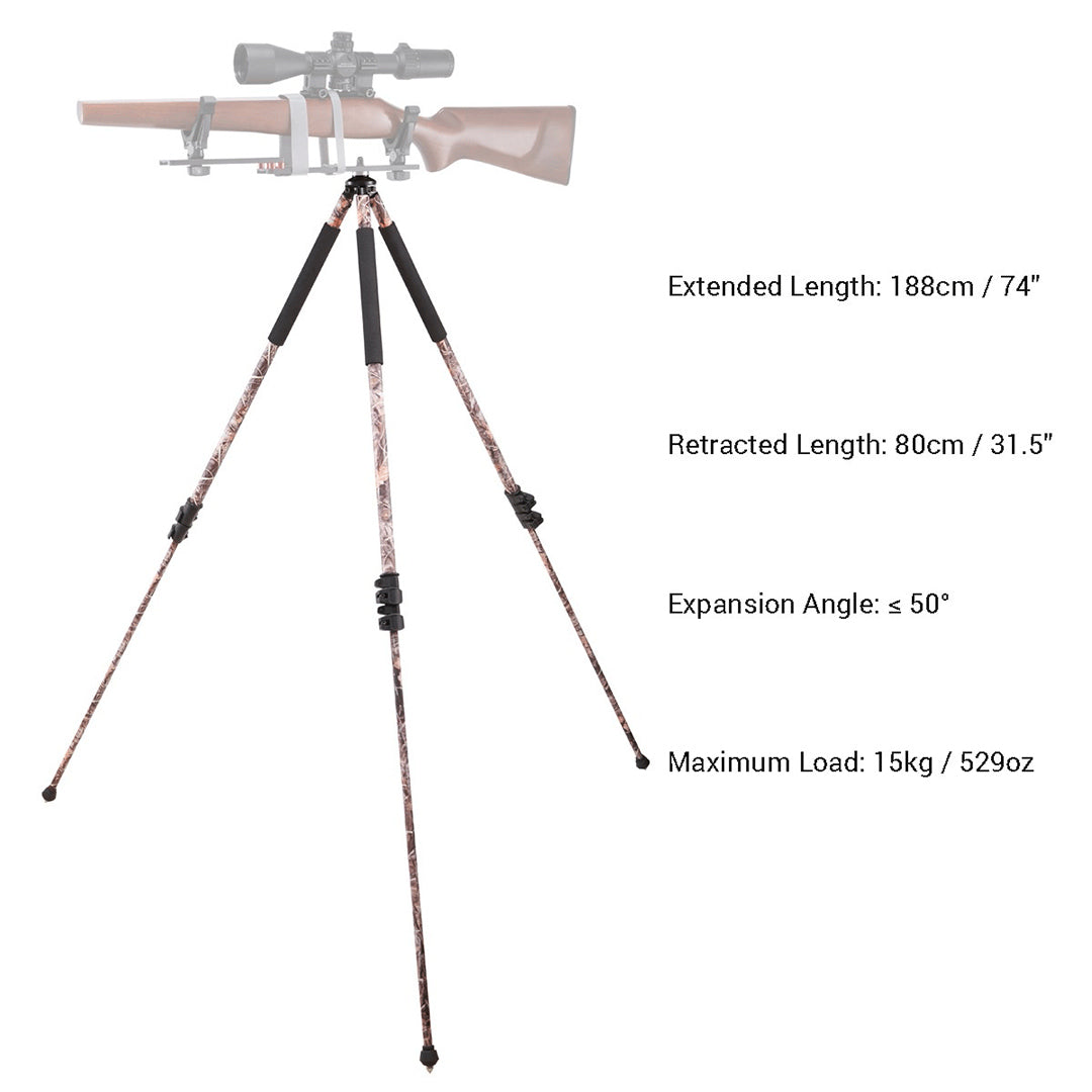 Vector Optics RSGR-08 80-188cm Tripod Camo for rifle rest