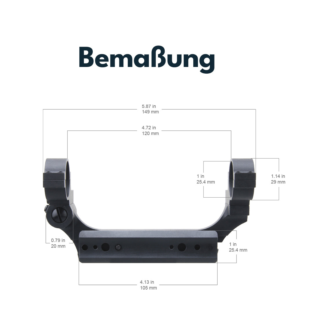 Vector Optics VDSM-12 Side Mount für Mosin Nagant 91/30 PEM