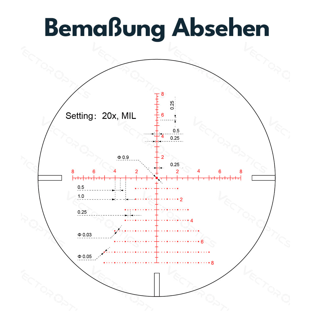 Vector Optics SCOL-43 Continental x6 4-24x50 Coyote FDE
