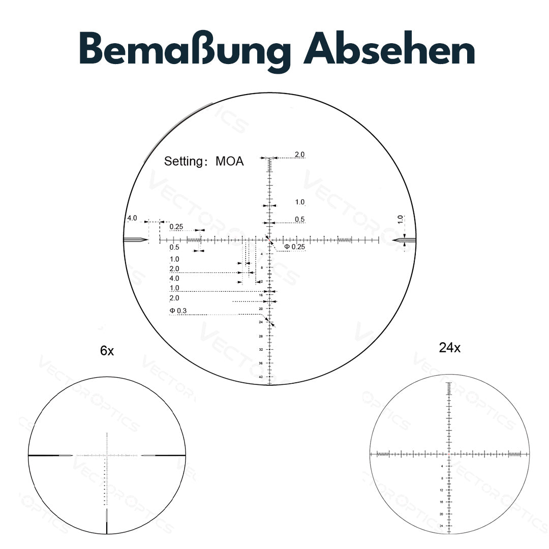Vector Optics SCFF-44 Orion Pro Max 6-24x50FFP MOA