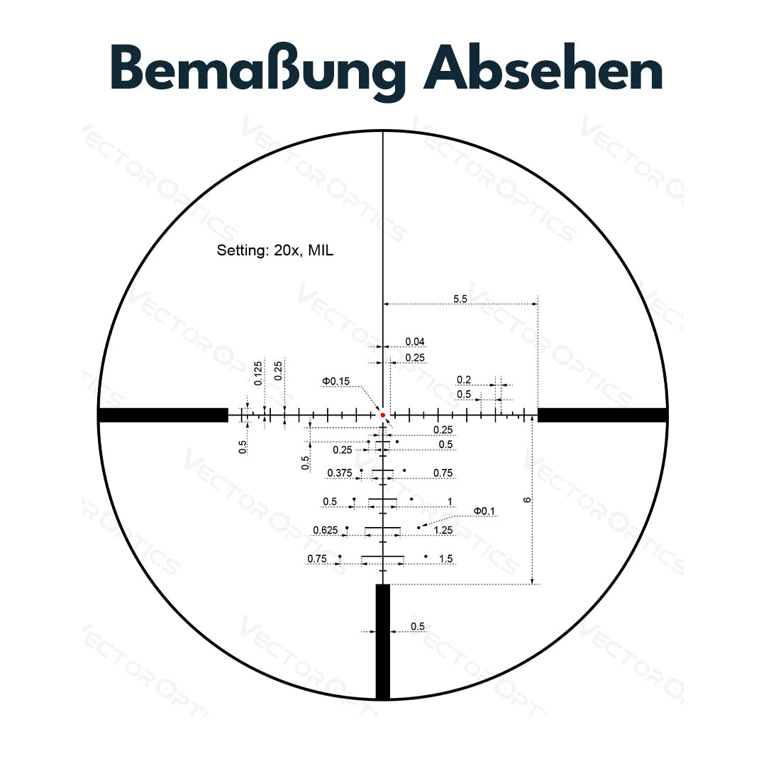 Vector Optics SCOL-T44 Paragon 4-20x50 Tactical