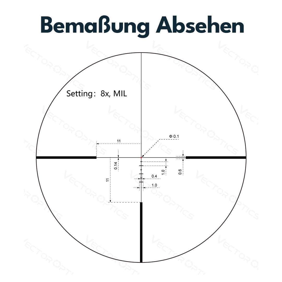 Vector Optics SCOC-45 Continental x8 1-8x24SFP ED Fiber