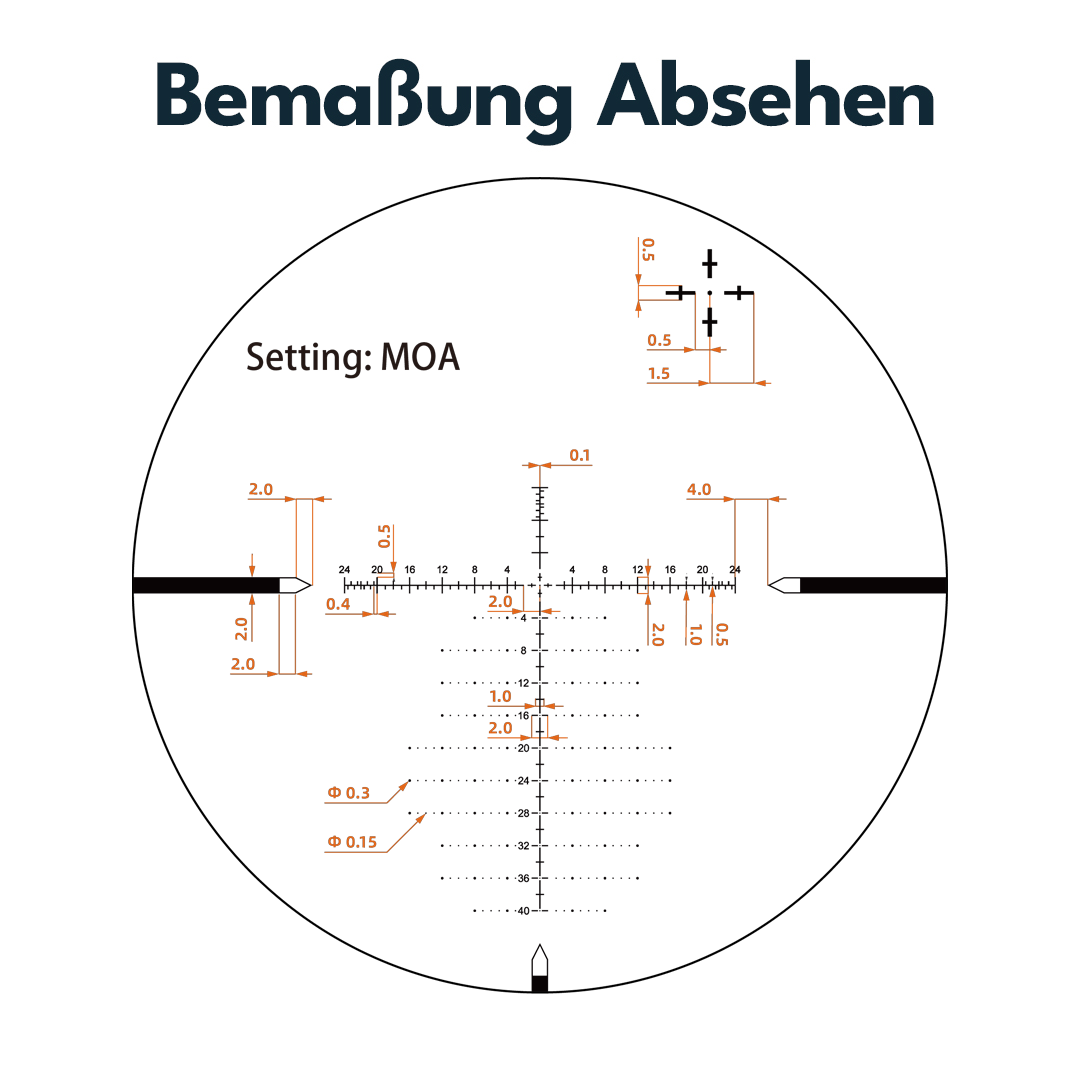 Vector Optics SCFF-82 Tauron 6-24x50 HD MOA
