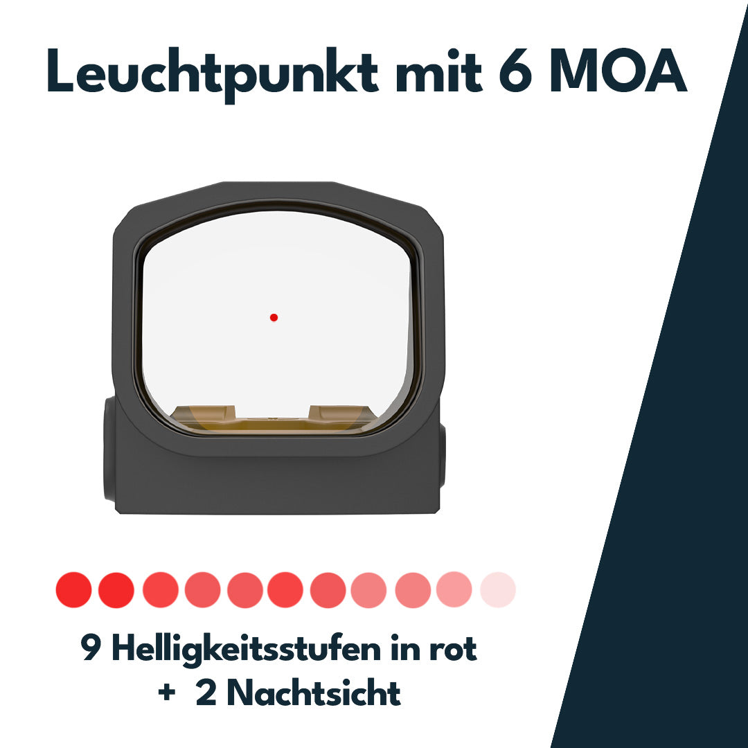 Vector Optics SCRD-76 Frenzy FLEX 1x24x29 GenII 6MOA Red Dot