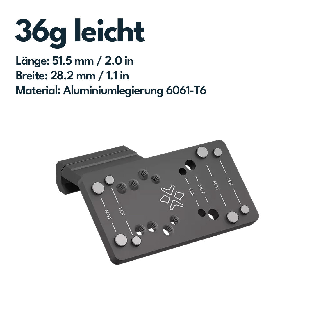 Vector Optics SCFRM-29 Universal 45° Offset Red Dot Sight Mount