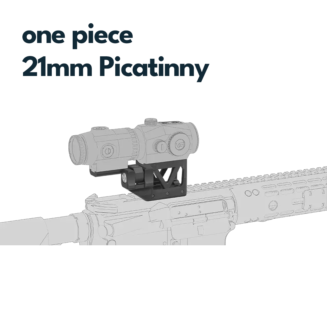 Vector Optics XASR-RM02 einteilige Montageplattform für Scrapper Visier + Paragon Magnifier