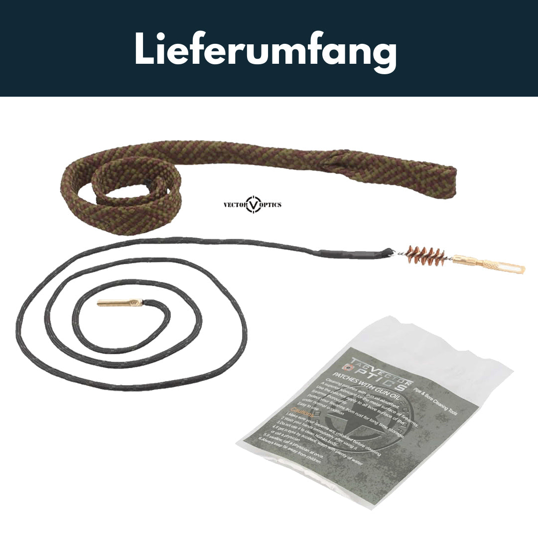 Vector Optics SCCK-06 cleaning cord for caliber .45