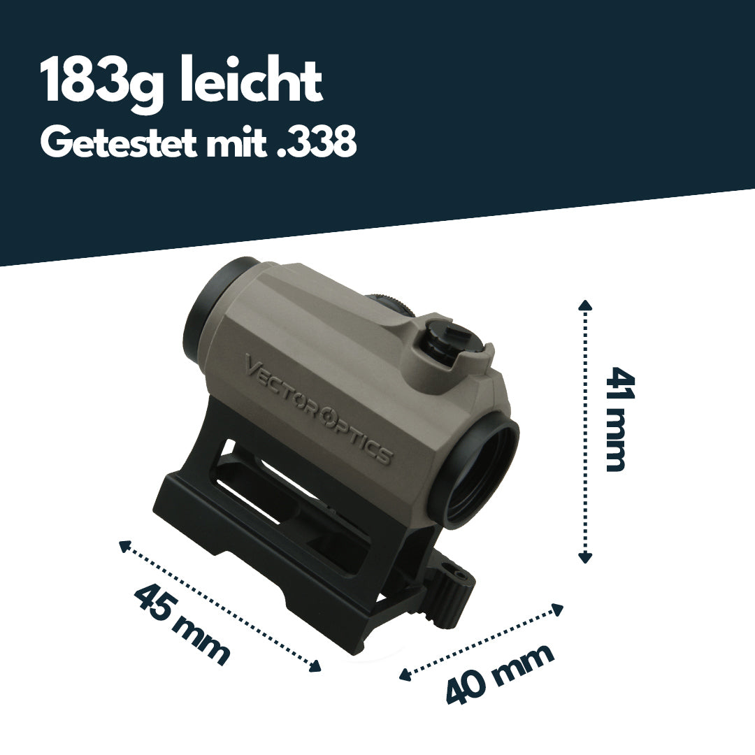 Vector Optics SCRD-39 Maverick-III 1x22 SOP