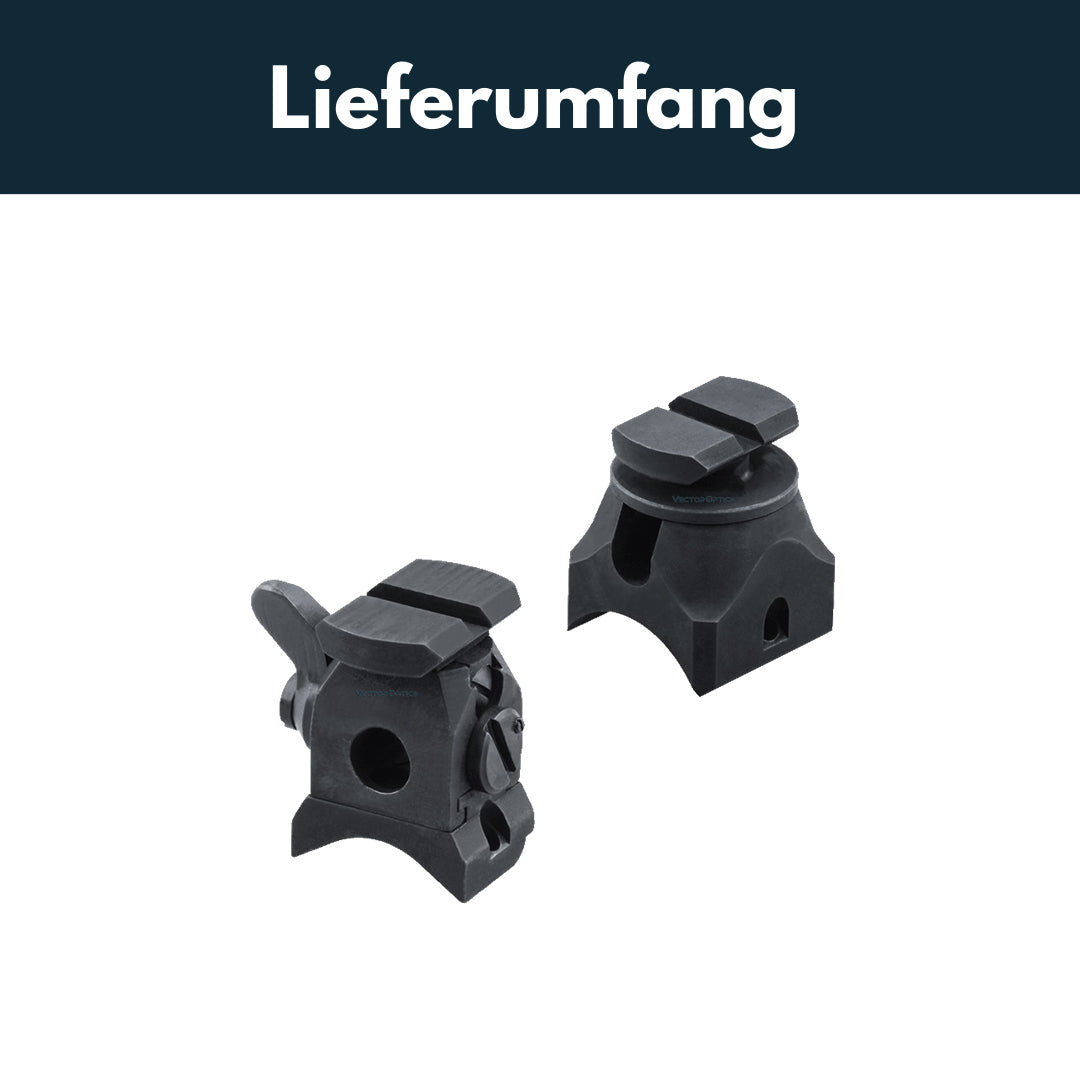 Vector Optics SCRA-70 Stahl Picatinny Mount für K98