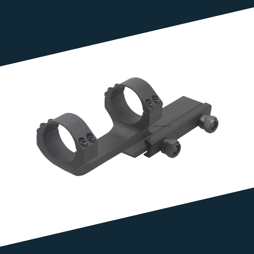 Vector Optics SCTM-24B Blockmontage Offset für 30mm Tubus, 21mm Picatinny, h=38mm