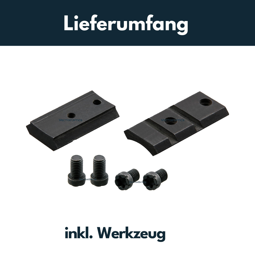 Vector Optics SCRA-69 Stahl Basis für Remington 700
