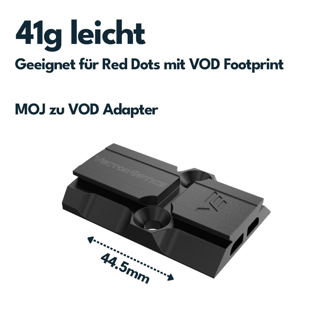 Vector Optics SCFRM-13 Adapter von MOJ (RMR) zu VOD (Aimpoint)