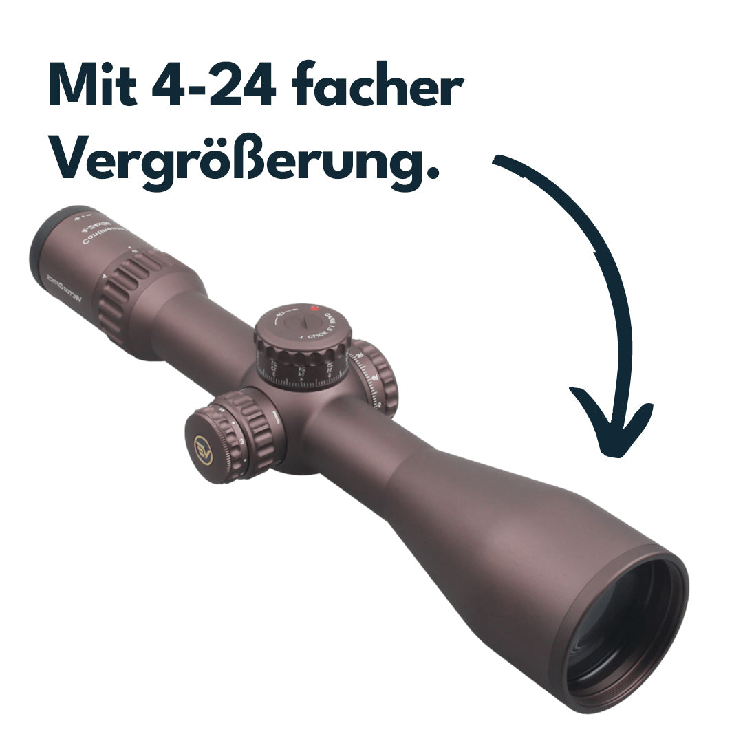 Vector Optics SCFF-39 Continental x6 4-24x56 Coyote FDE