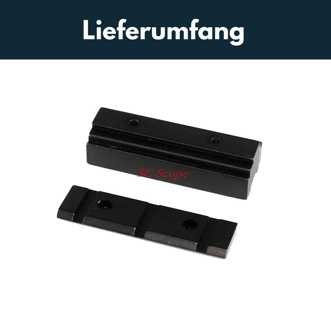 Vector Optics SCOT-03 Schienenadapter von 11mm zu 21mm