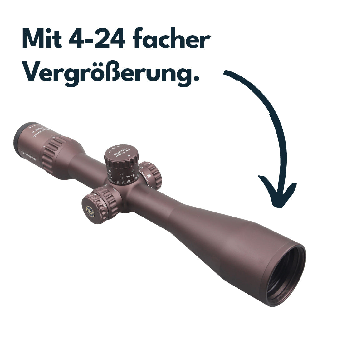 Vector Optics SCOL-43 Continental x6 4-24x50 Coyote FDE