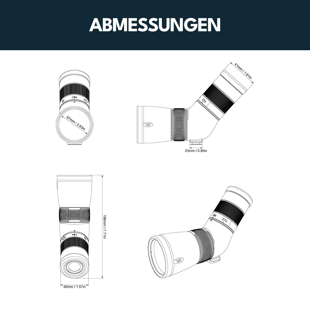 Vector Optics SCSS-11 Paragon 9-27x56ED Ultra Short