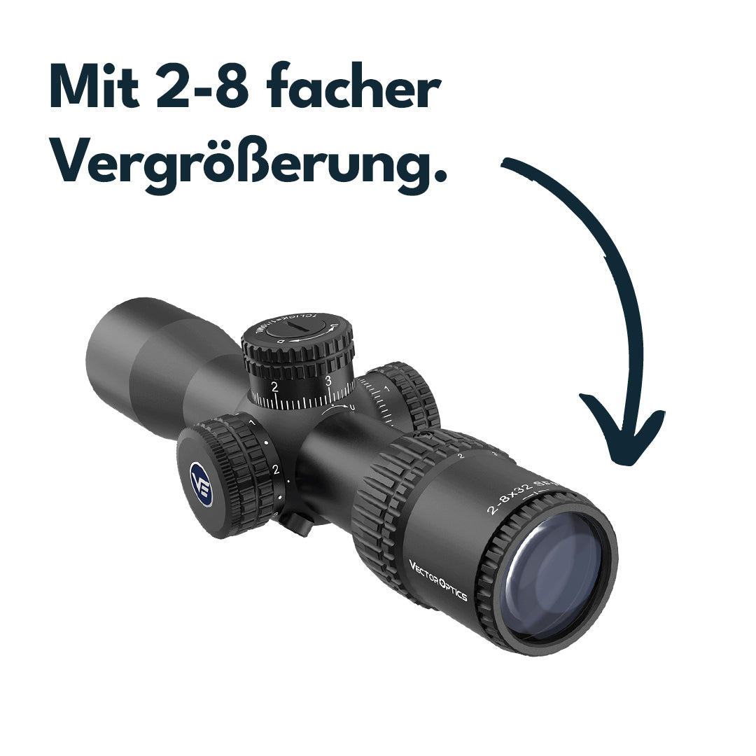 Vector Optics SCOC-43 Veyron 2-8x32IR SFP