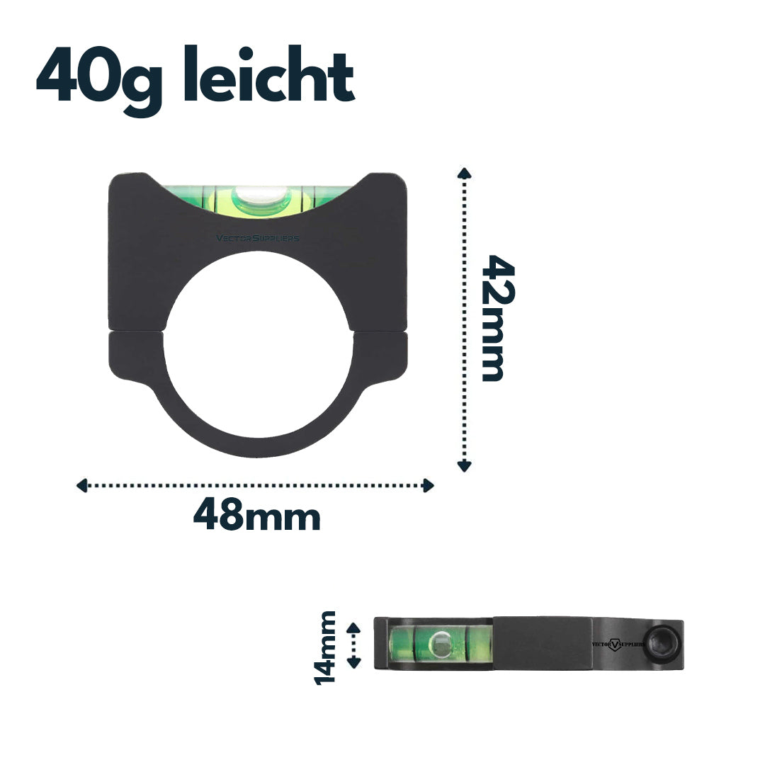 Vector Optics SCACD-01 Wasserwaage zur Montage am 30mm Tubus
