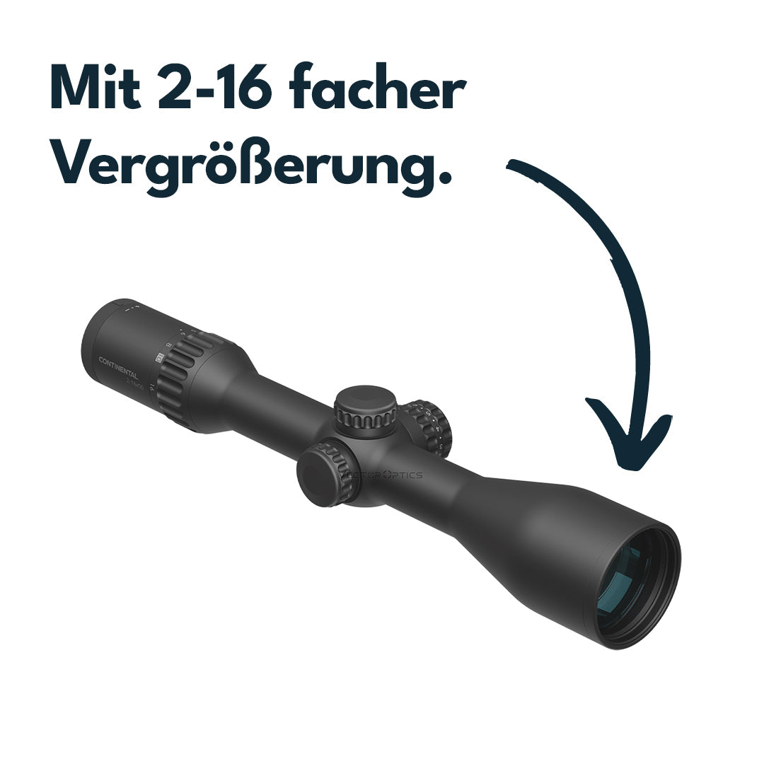 Vector Optics SCOM-45 Continental x8 2-16x50 ED SFP