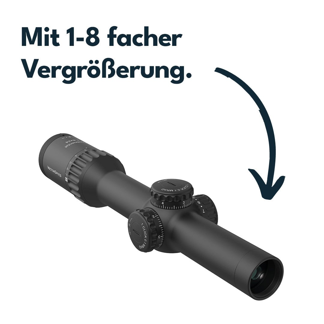 Vector Optics SCOC-45 Continental x8 1-8x24SFP ED Fiber