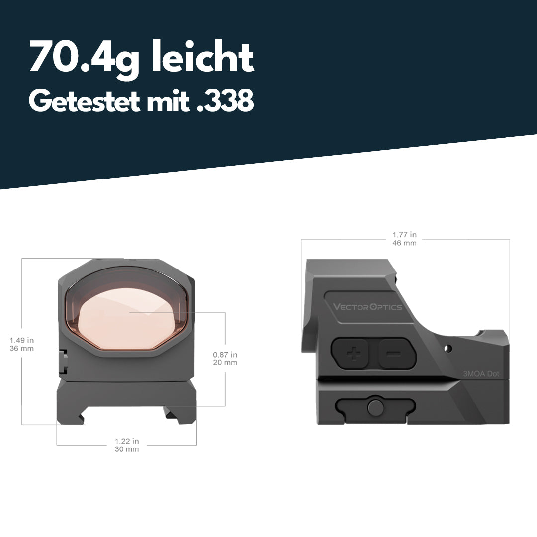 Vector Optics SCRD-64 Frenzy-X FLEX 1x19x28 GenII